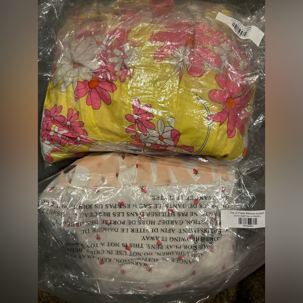 Selkie bundle! NWT La Fraise Biltmore jumpsuit and Goldie ruffle gown - Picture 2 of 8